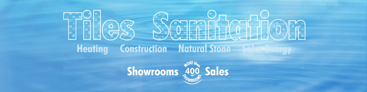 Flie-San · Tiles Sanitation · Heating Construction Material Natural Stone Solar Energy • Wholesale & Retail