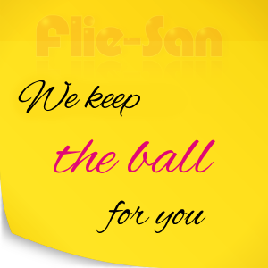 Flie-San · Tiles Sanitation · Keep the ball