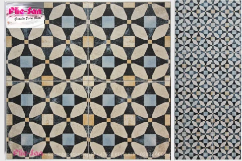 Flie-San · Fliesen Sanitär · Dekorfliese • Tiles Sanitation · Decorative Tile 5231-5233