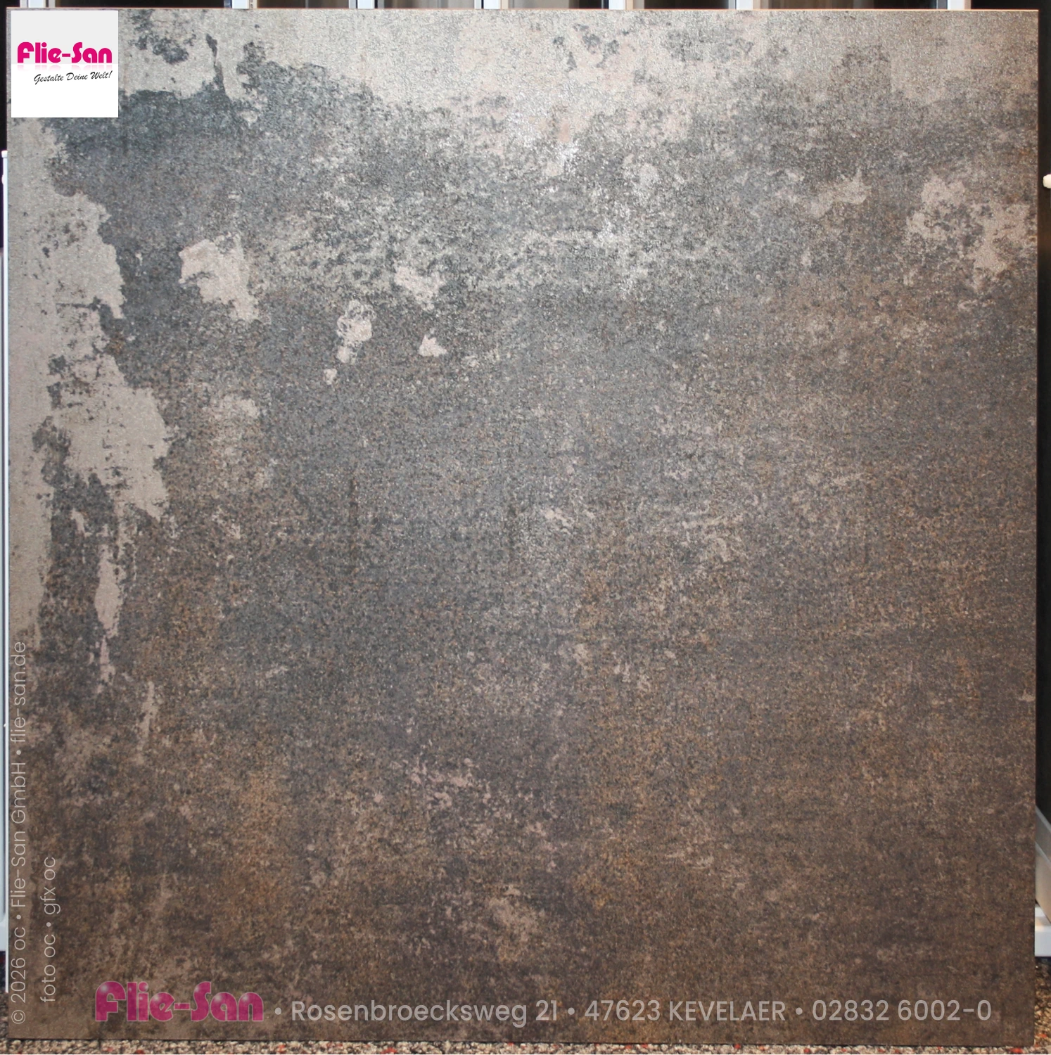 Flie-San · Fliesen Sanitär · Bodenfliese • Tiles Sanitation · Floor Tile 5512