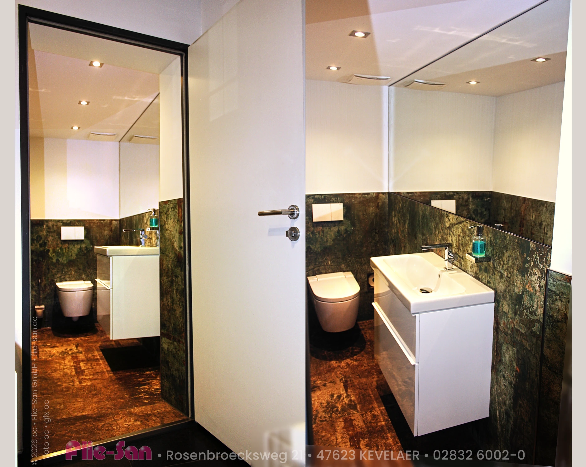 Flie-San · Fliesen Sanitär · Ausstellung • Tiles Sanitation · Showroom 5564-5569