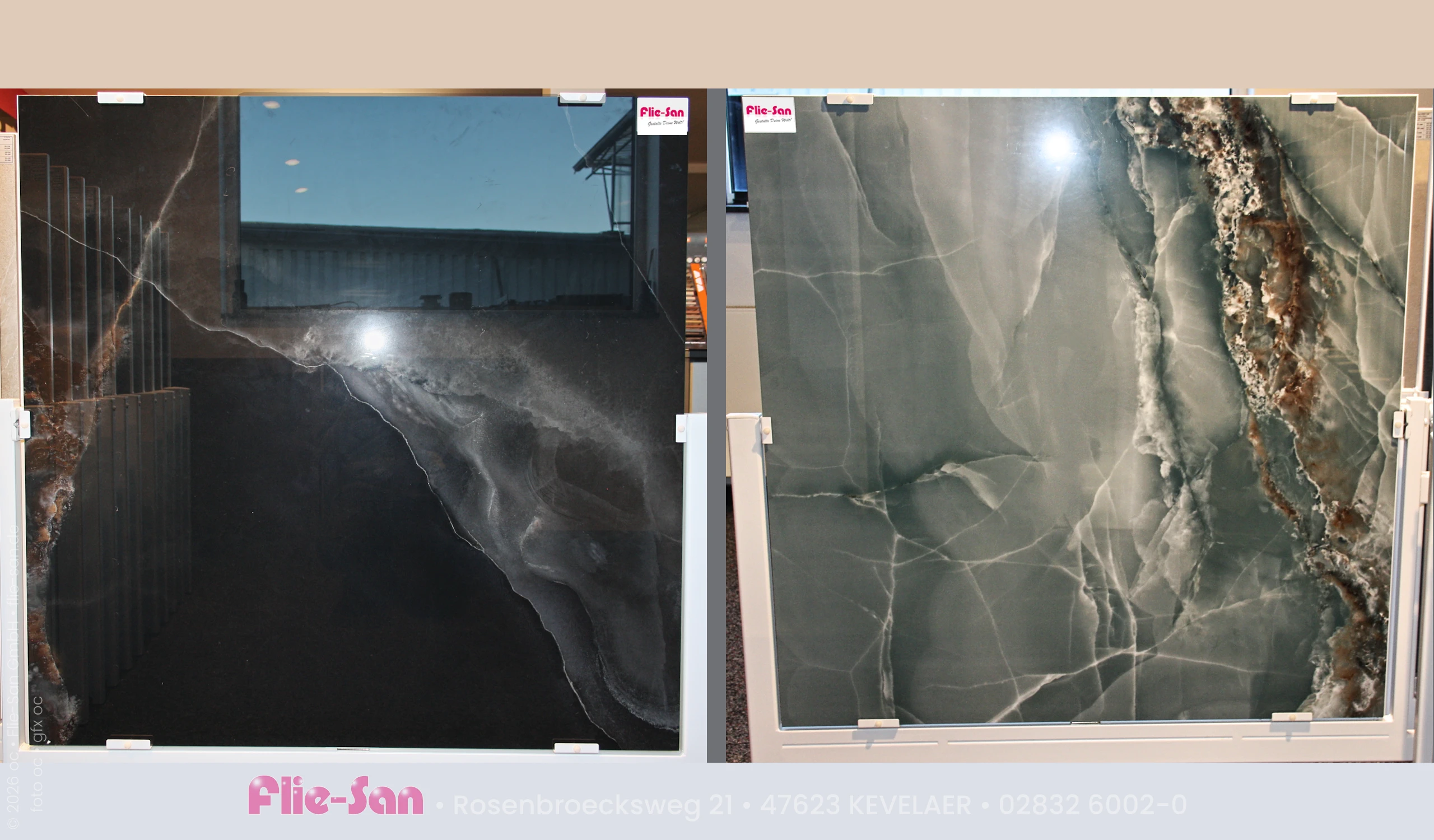 Flie-San · Fliesen Sanitär · Bodenfliesen • Tiles Sanitation · Floor Tiles 5794-5786