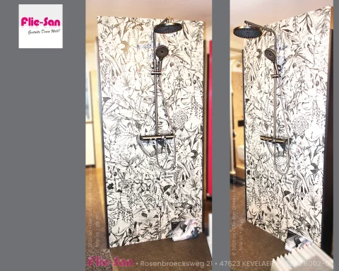 Flie-San · Fliesen Sanitär · Ausstellung • Tiles Sanitation · Showroom 5859-5860