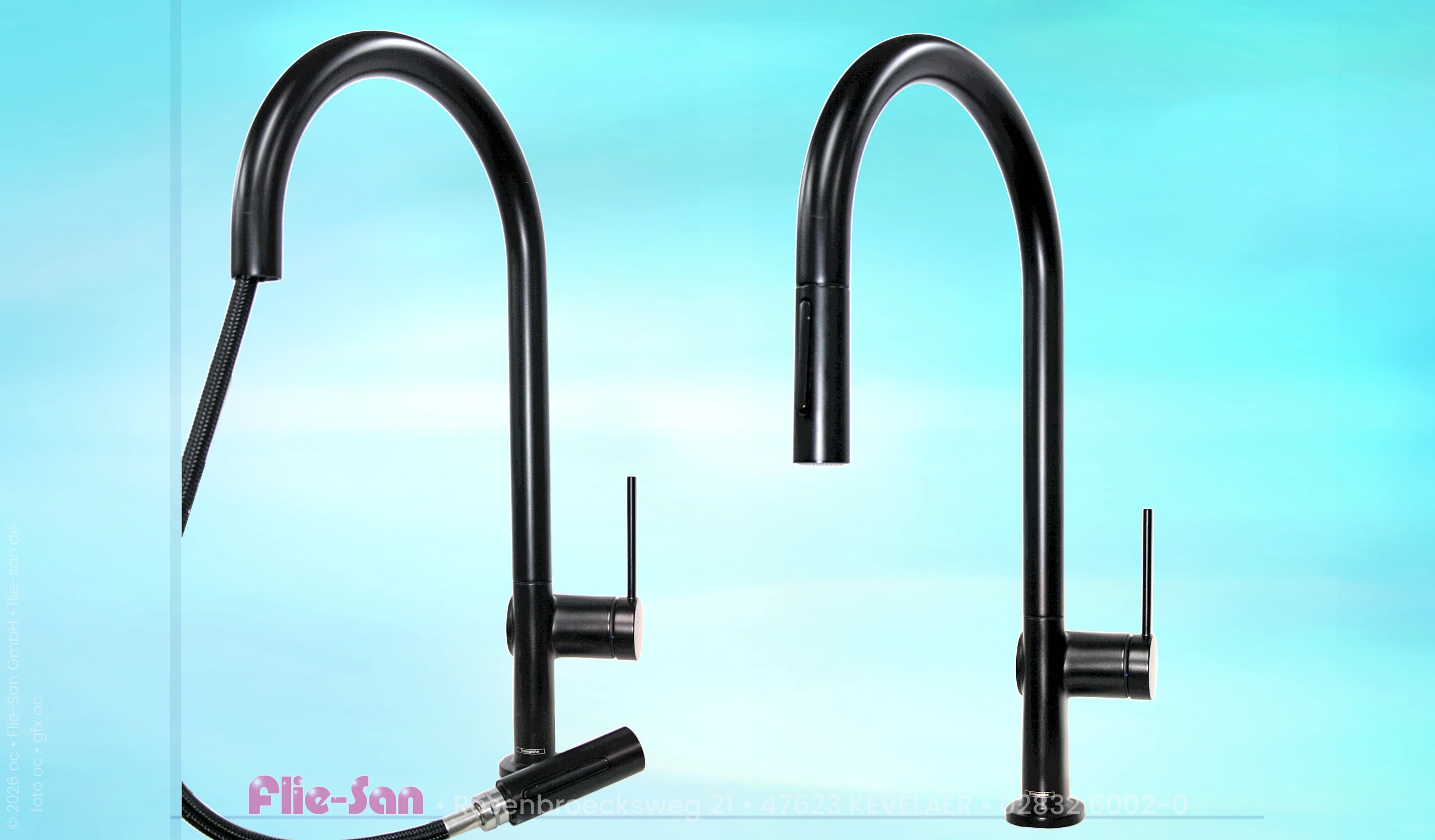 Flie-San · Fliesen Sanitär · Sanitär Armatur • Tiles Sanitation · Sanitary Armature 6171-6167