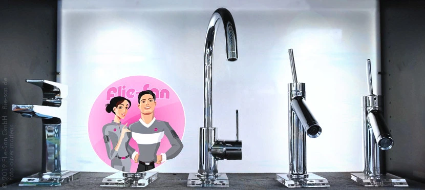 Flie-San · Fliesen Sanitär · Galerie der Armaturen • Tiles Sanitation · Gallery of Armatures