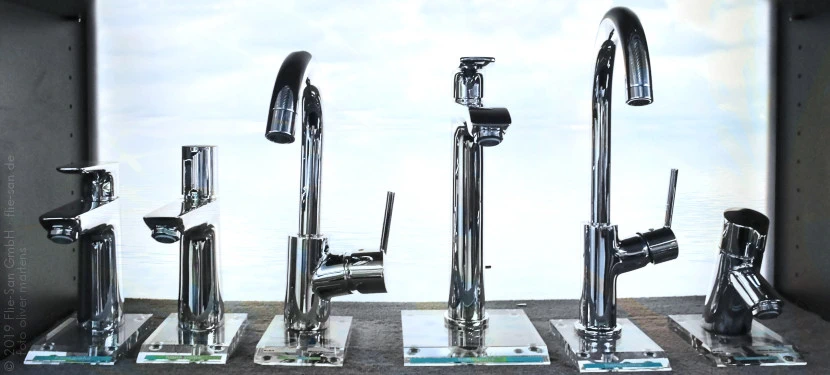 Flie-San · Fliesen Sanitär · Galerie der Armaturen • Tiles Sanitation · Gallery of Armatures