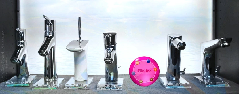 Flie-San · Fliesen Sanitär · Galerie der Armaturen • Tiles Sanitation · Gallery of Armatures