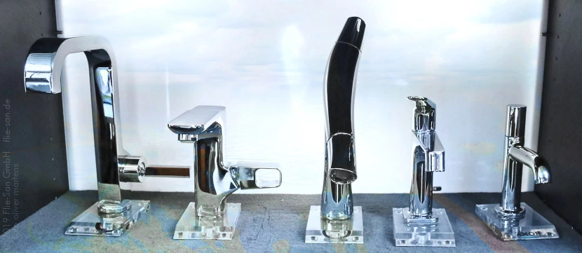 Flie-San · Fliesen Sanitär · Galerie der Armaturen • Tiles Sanitation · Gallery of Armatures