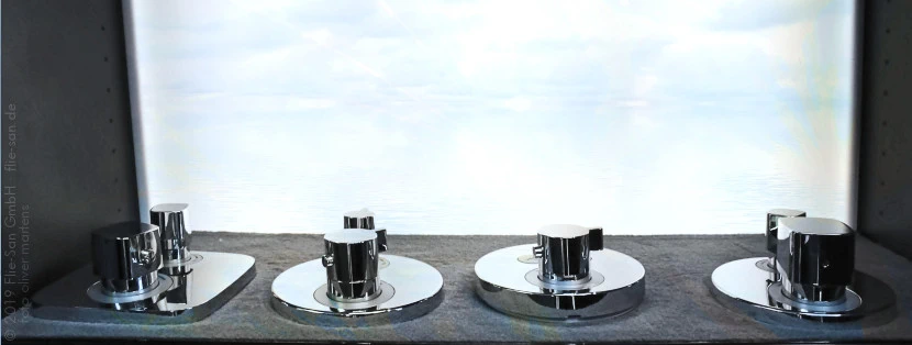 Flie-San · Fliesen Sanitär · Galerie der Armaturen • Tiles Sanitation · Gallery of Armatures