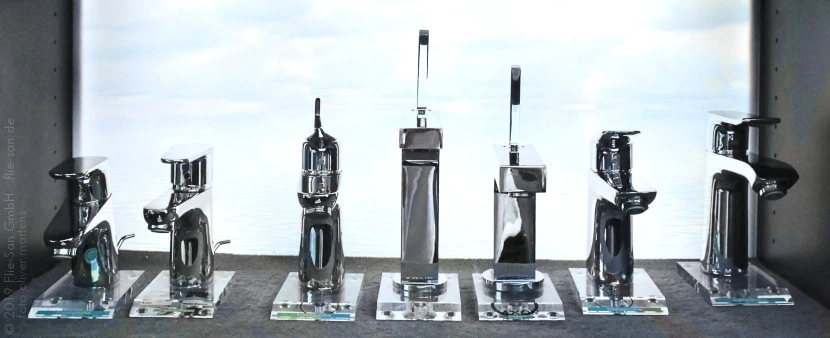 Flie-San · Fliesen Sanitär · Galerie der Armaturen • Tiles Sanitation · Gallery of Armatures