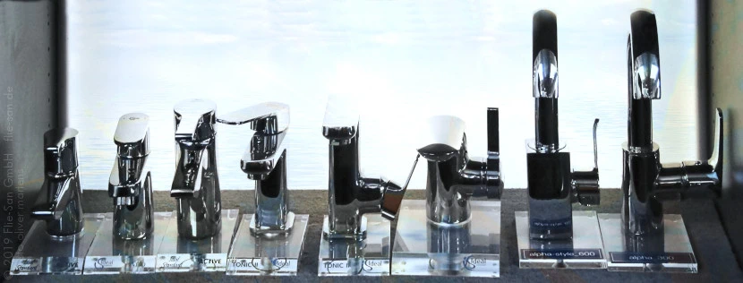 Flie-San · Fliesen Sanitär · Galerie der Armaturen • Tiles Sanitation · Gallery of Armatures