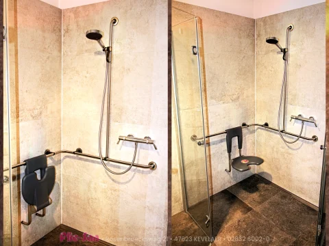 Flie-San · Fliesen Sanitär · barrierefrei praktisch • Tiles Sanitation · barrier-free practical